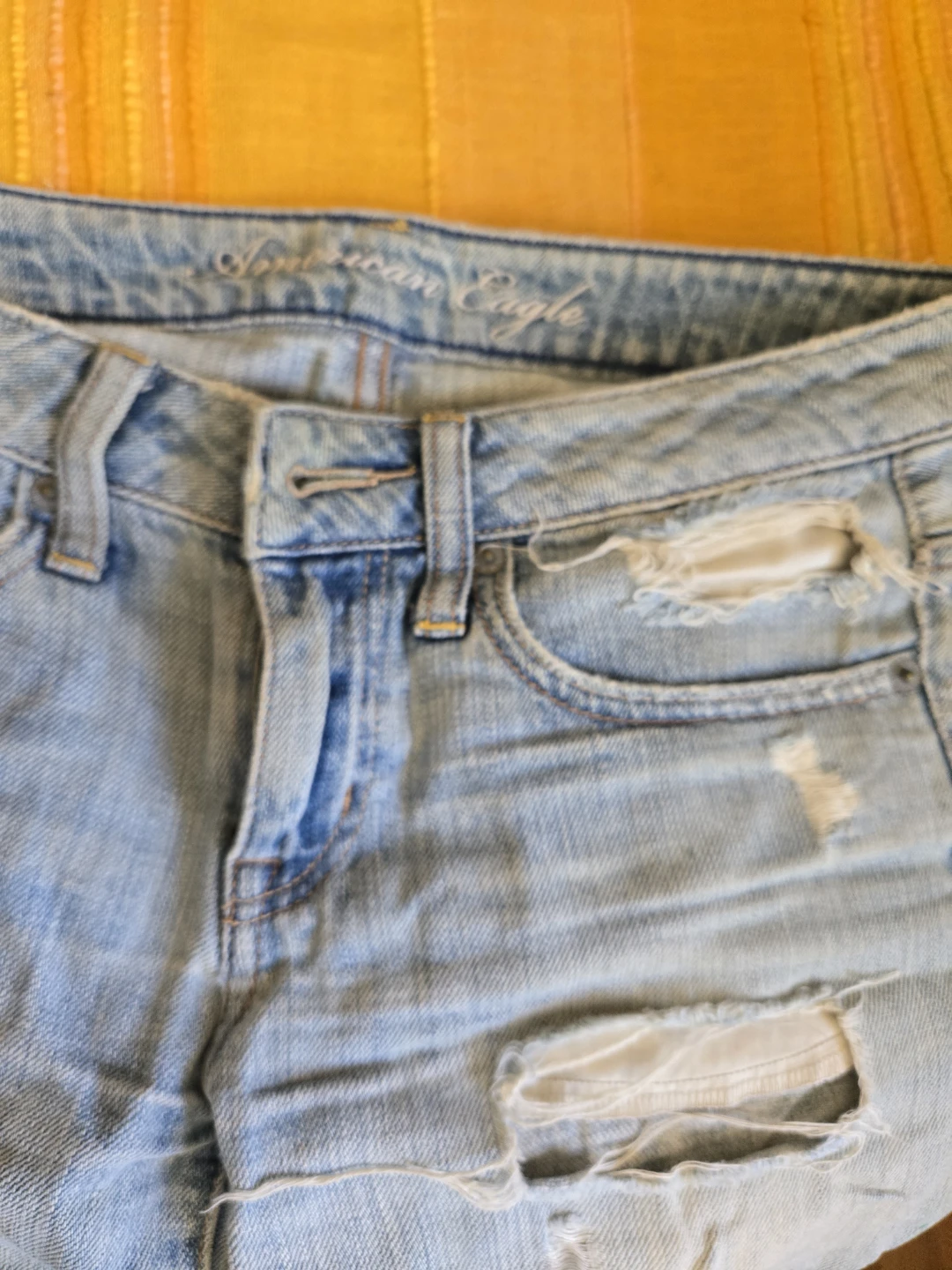 American Eagle Denim Shorts Size 0 - photo 2