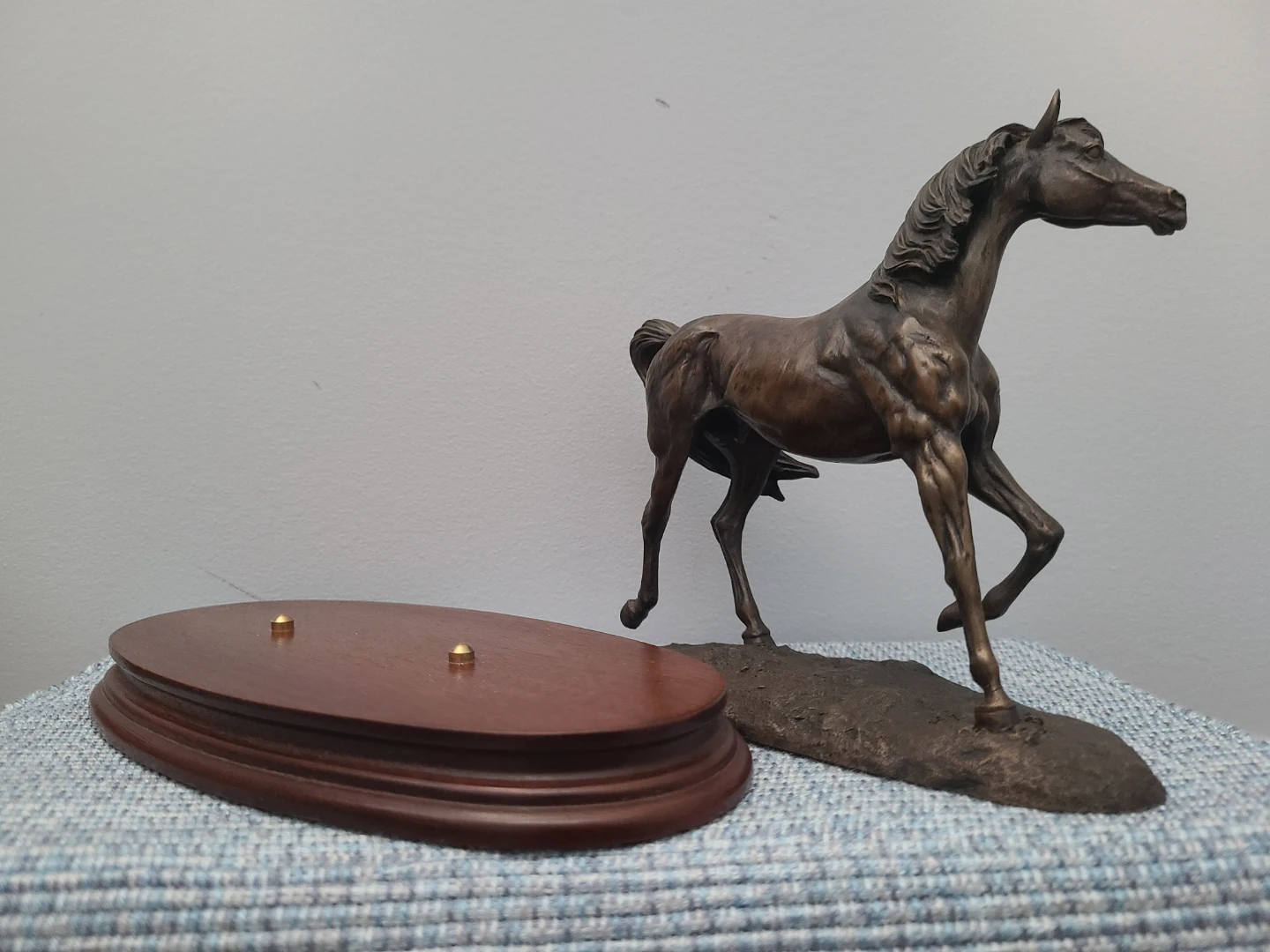 Border Fine Arts The Black Stallion Trotting - photo 4