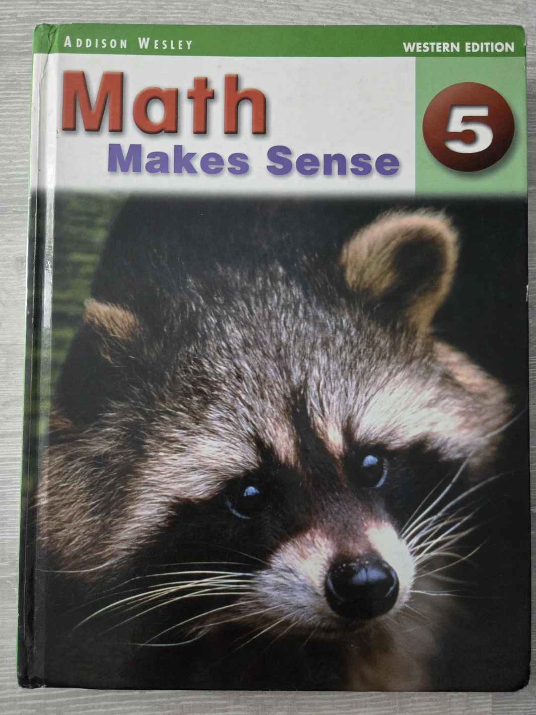 Math Makes Sense 5 Textbook