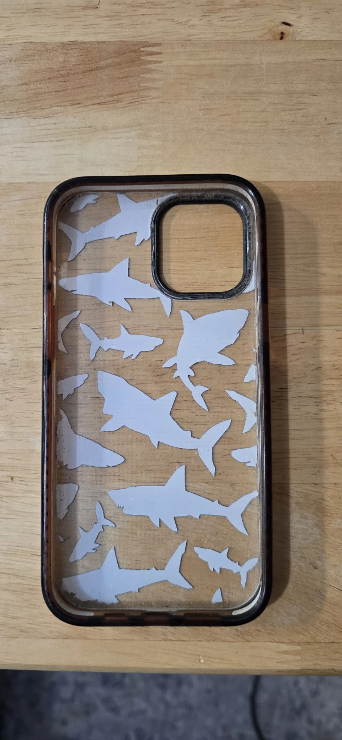 Casetify iPhone Case - Shark Print - photo 2