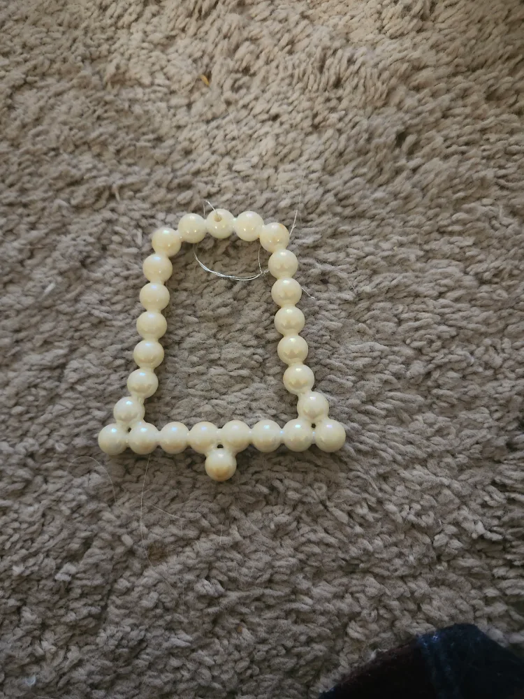 Beaded Bell Decoration
