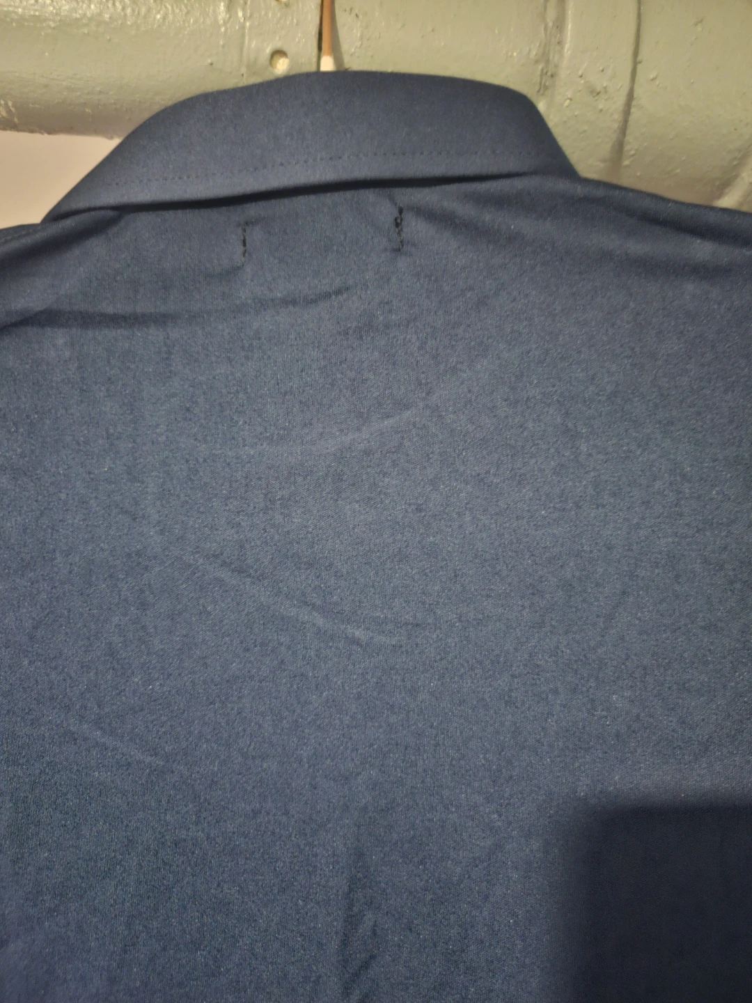 Navy Blue Short Sleeve Collared Shirt - photo 4