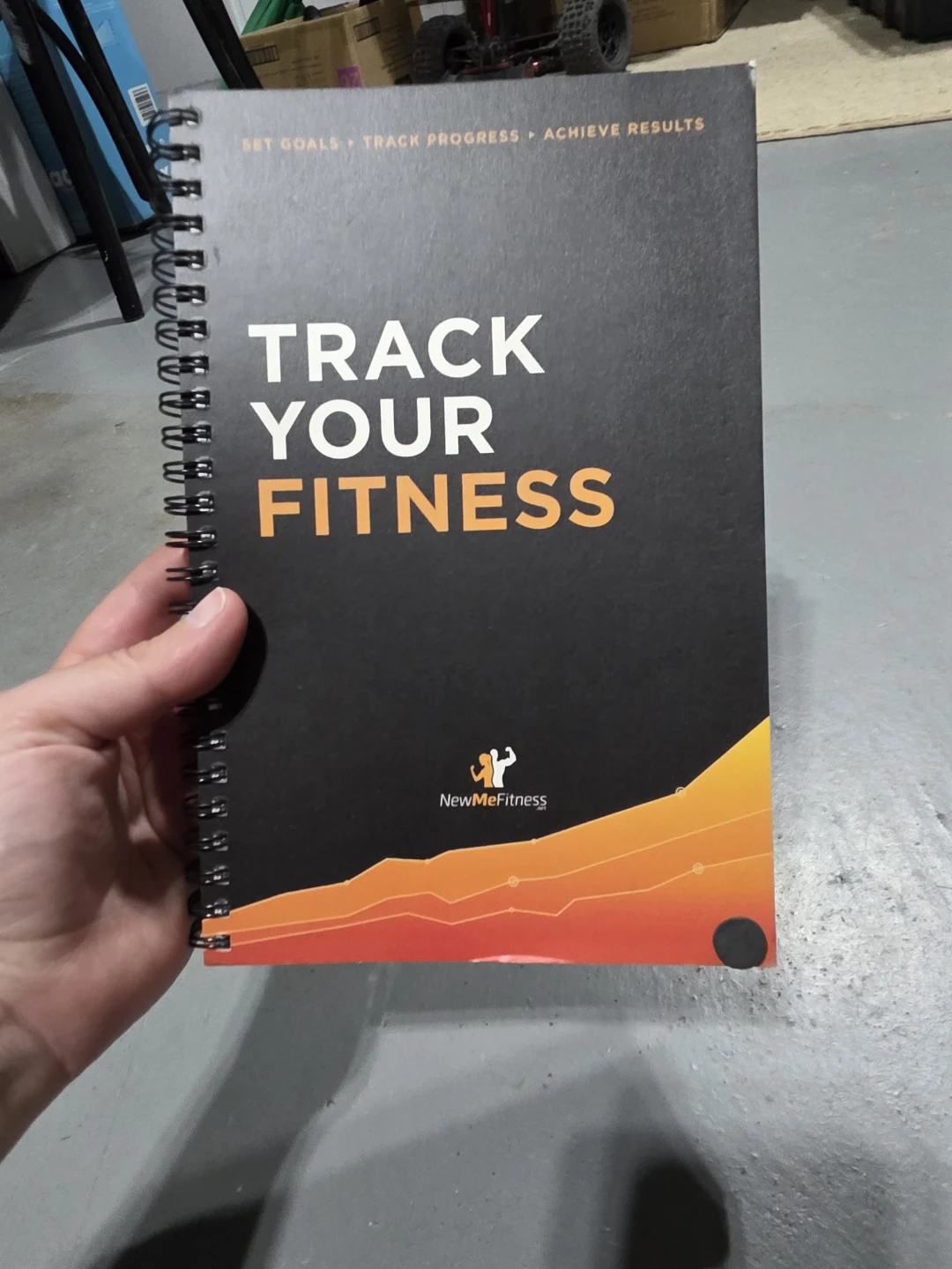 NewMeFitness Track Your Fitness Journal