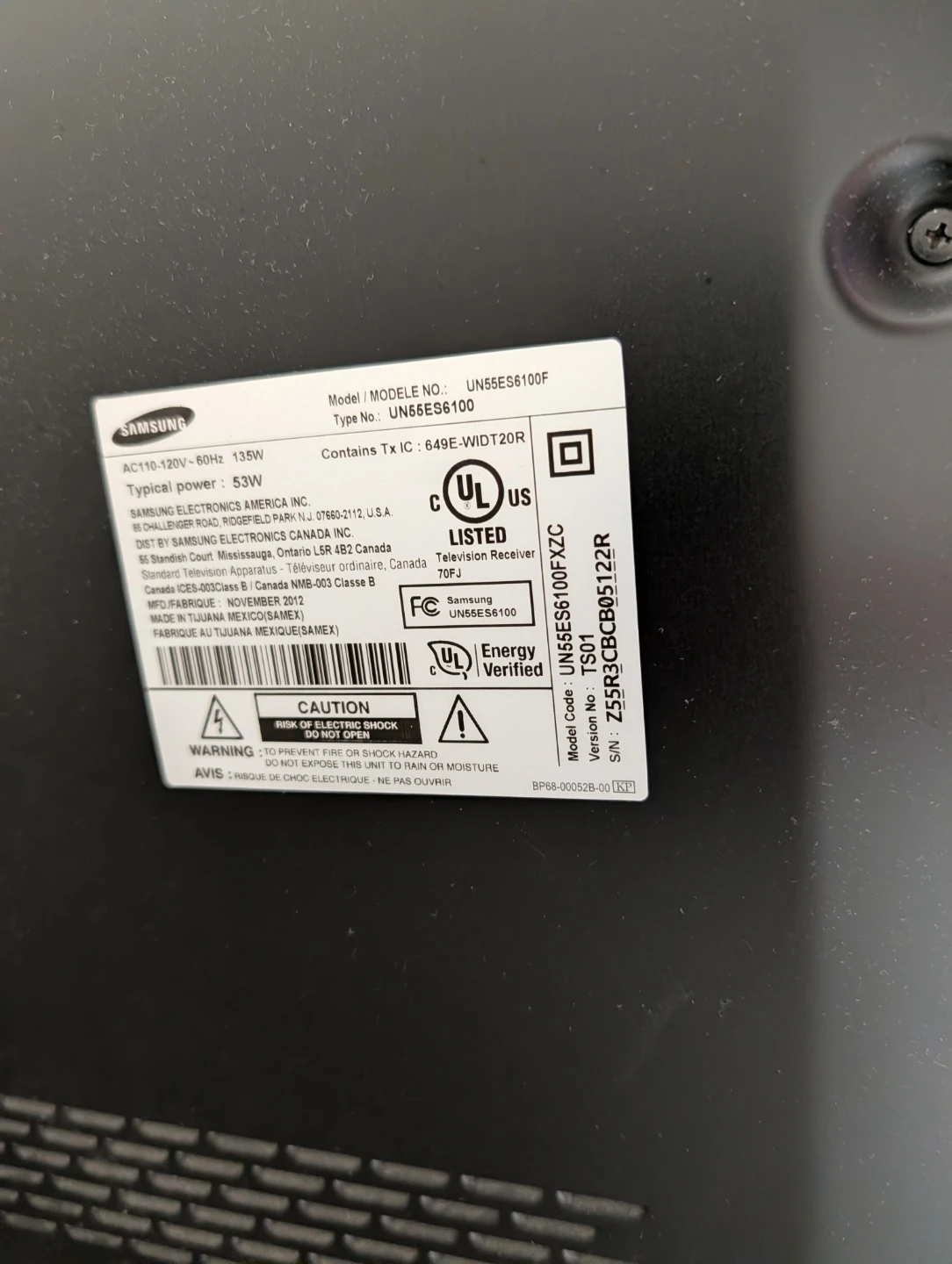 Samsung 55" Smart TV UN55E5610F - photo 2