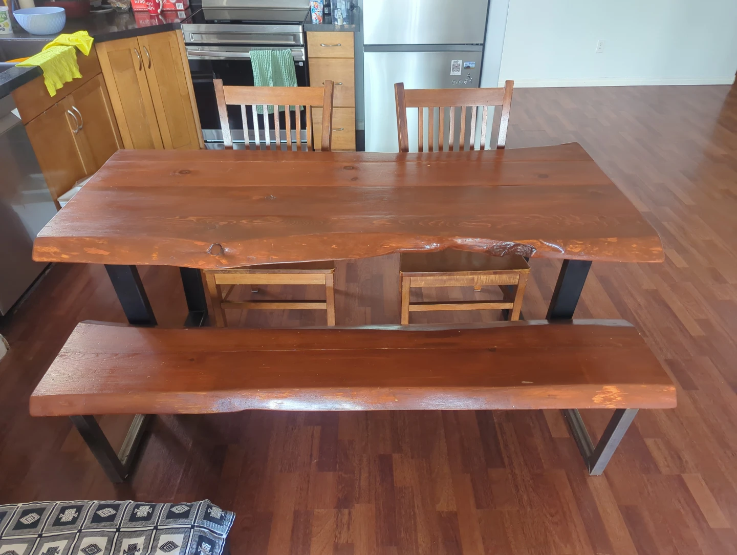 Handcrafted dining set for sale - photo 3