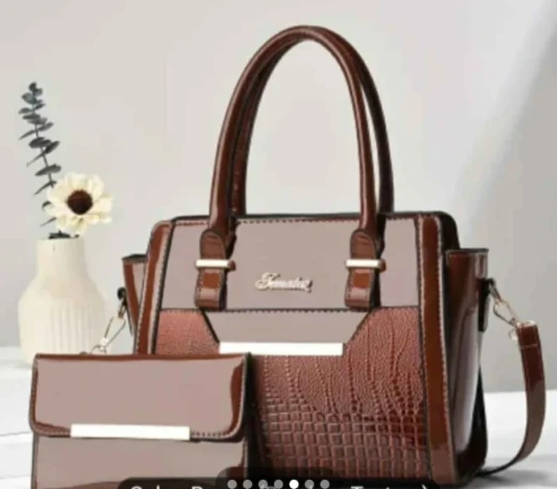 Fashion Handbag Set with Matching Wallet - photo 3