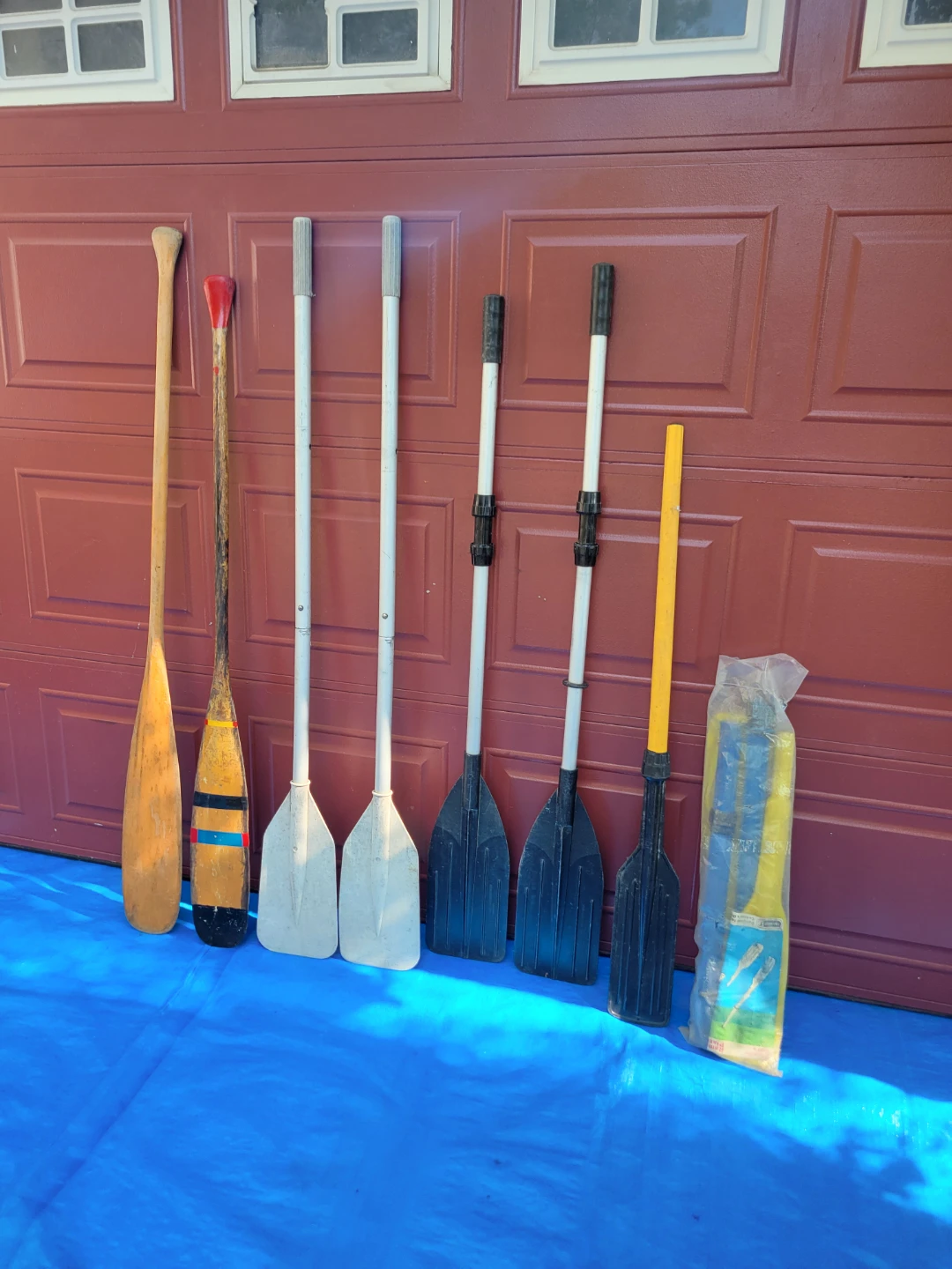 Assorted Oars and Paddles