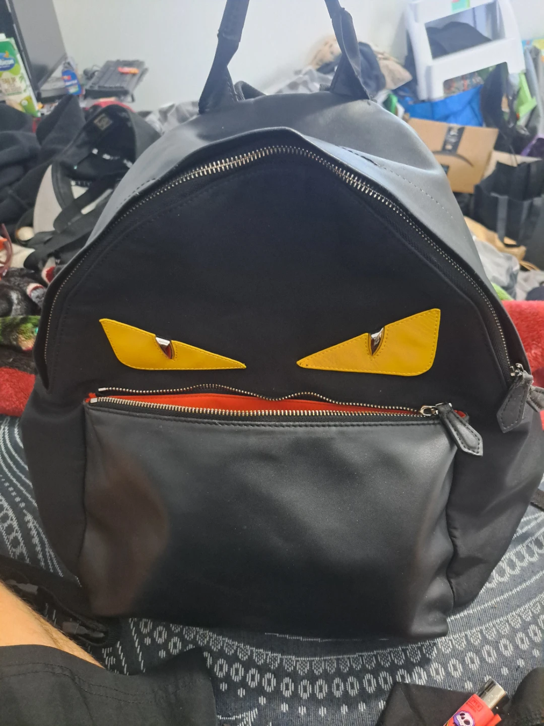 Fendi Monster Eyes Backpack