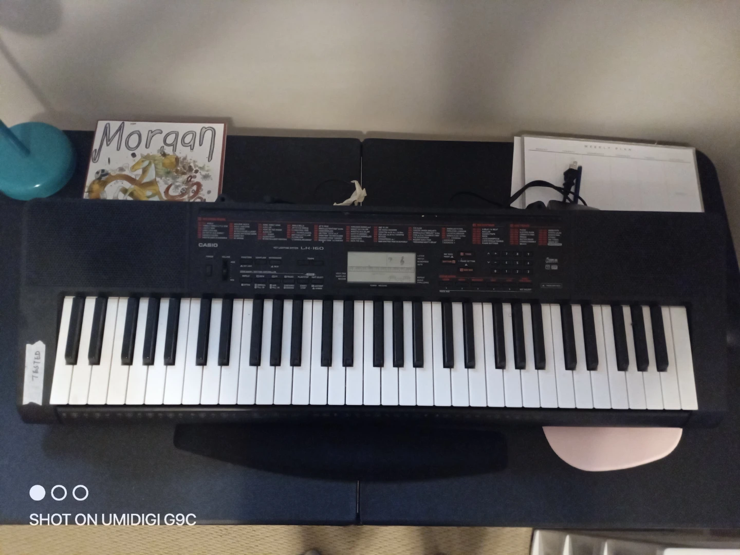 Casio LK-160 Keyboard with Music Stand