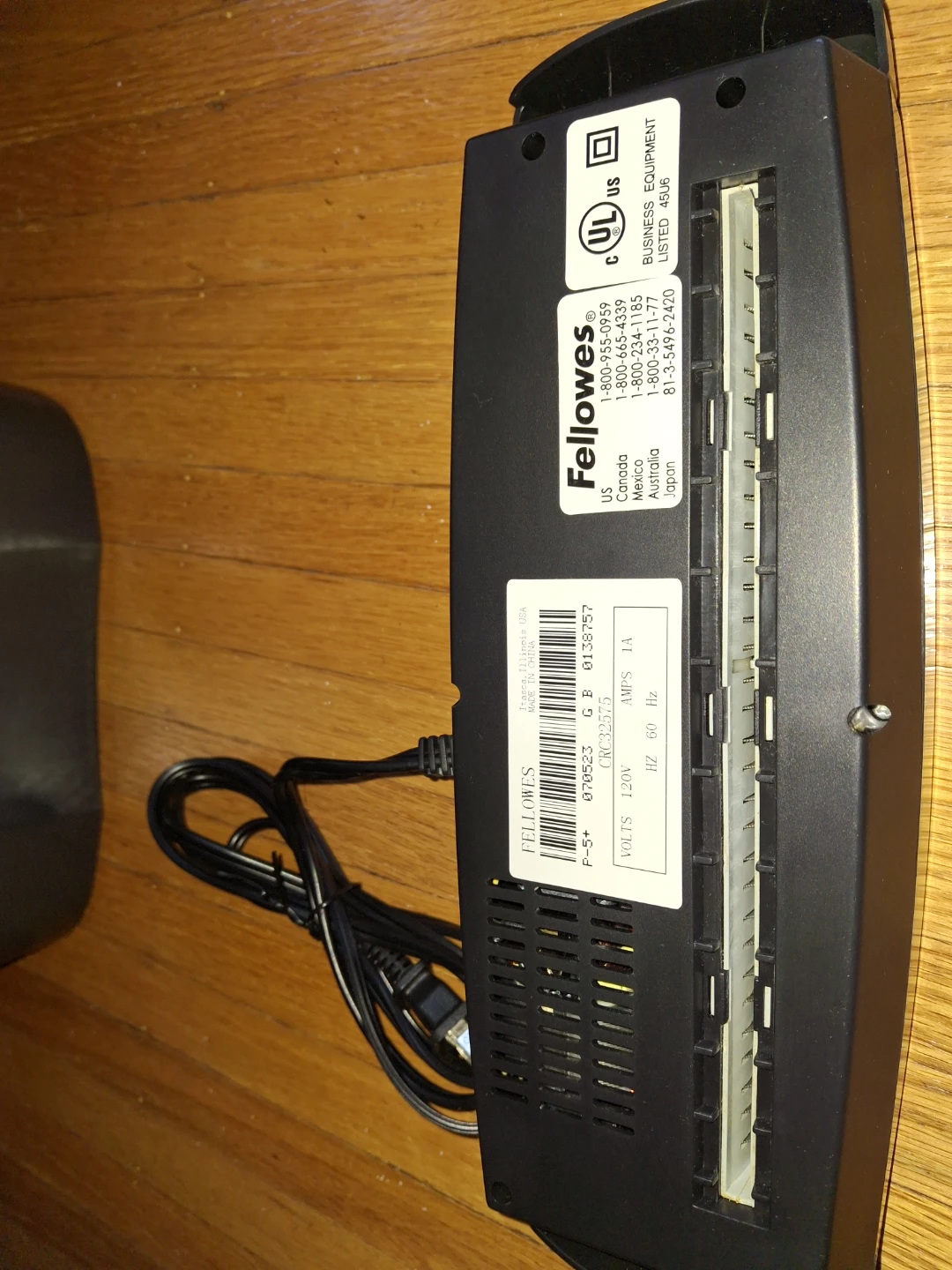 Fellowes Powershred P-5+ Paper Shredder - photo 2