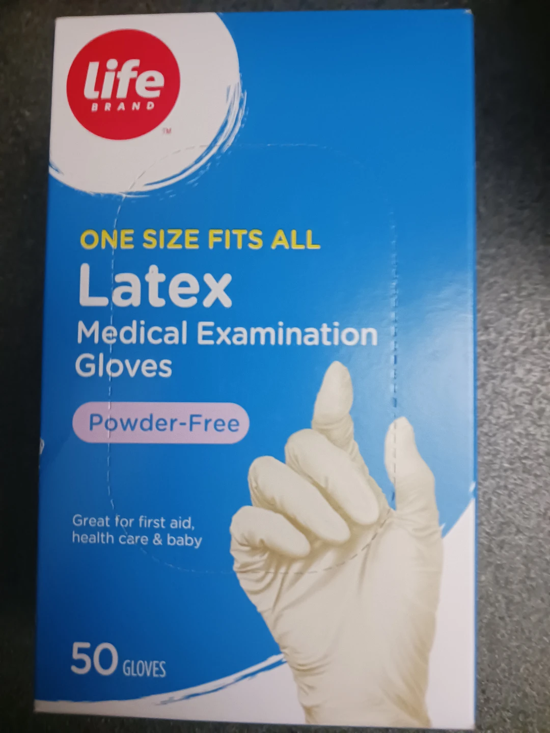Latex Medical Examination Gloves - One Size Fits All