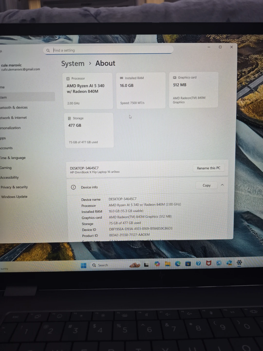 HP OmniBook X Flip Laptop..2 times used - photo 4
