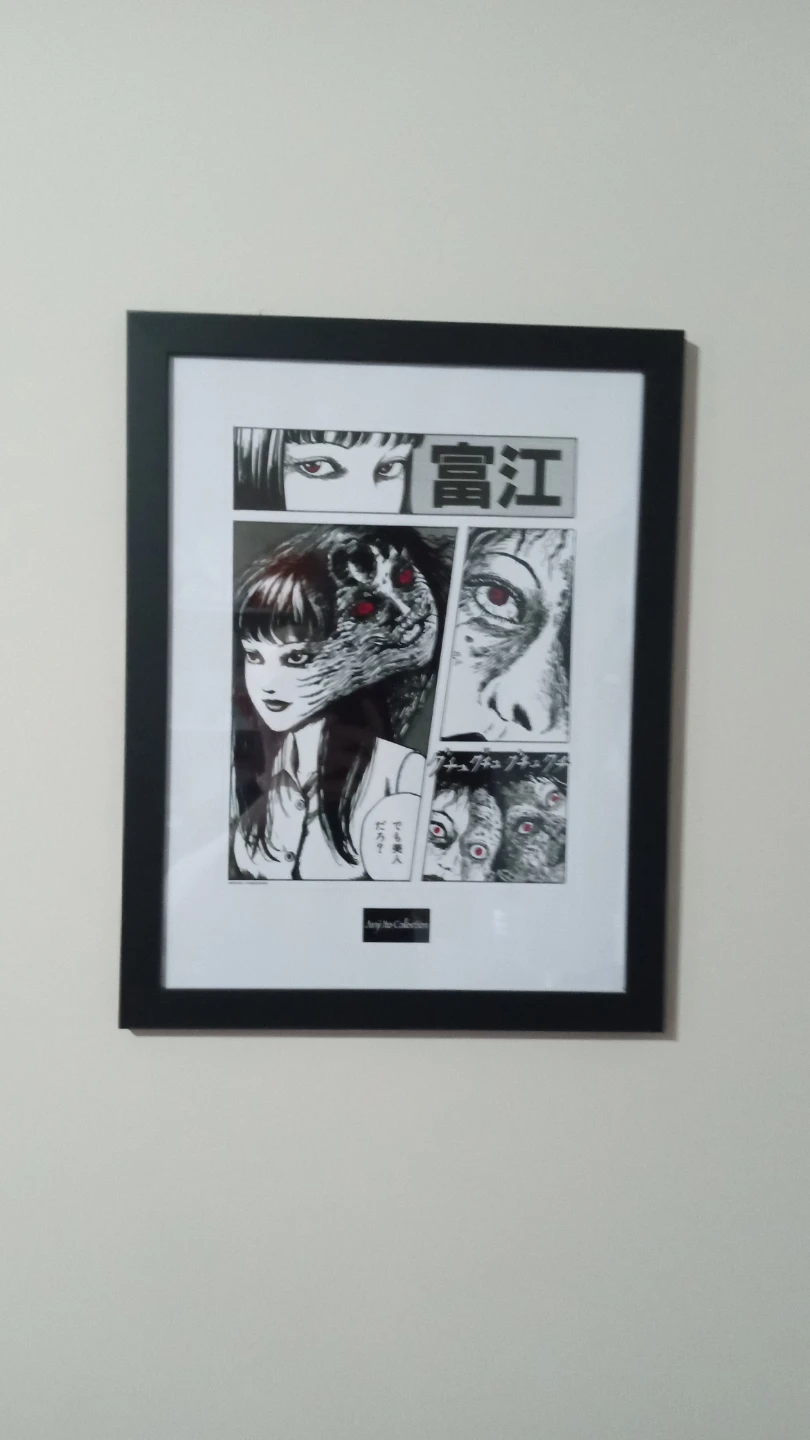 Framed Junji Ito Tomie Art Print