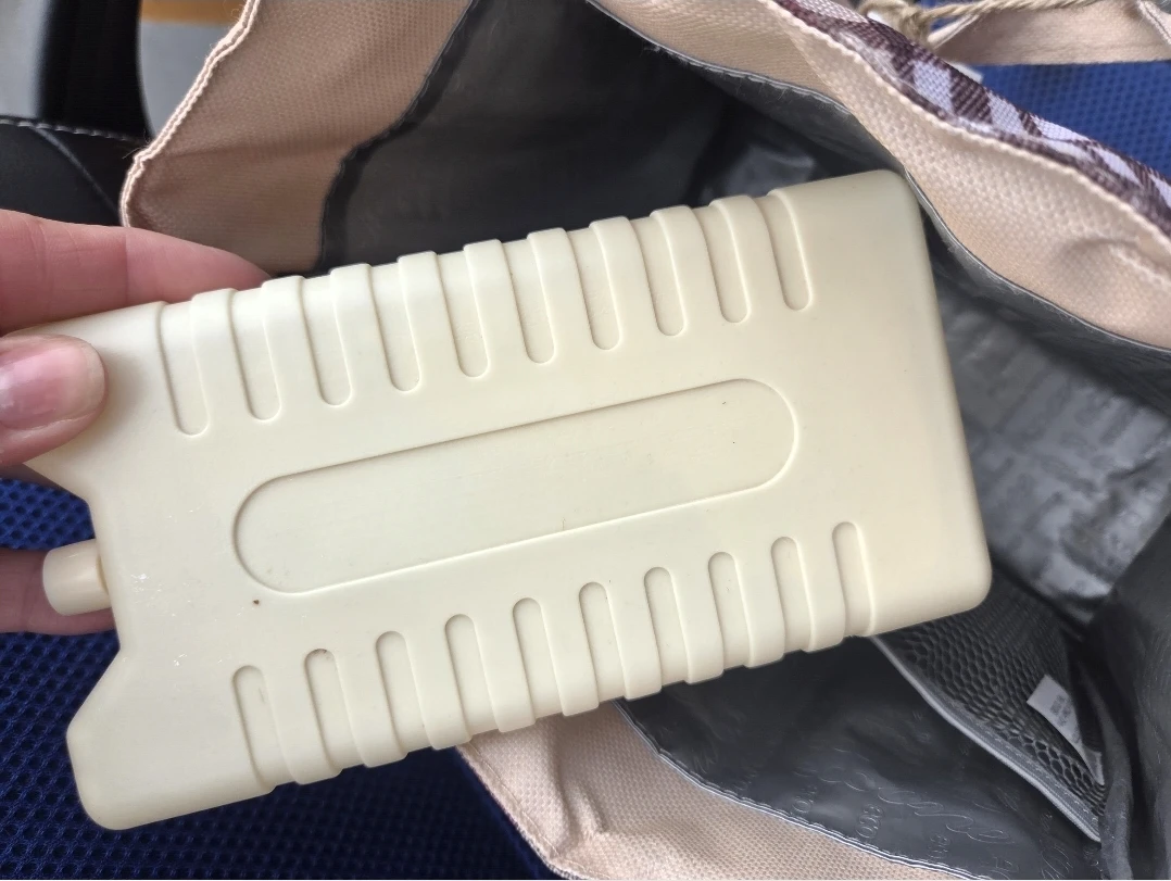 Insulated Lunch Bag with Ice Pack and Water Bottle - photo 3