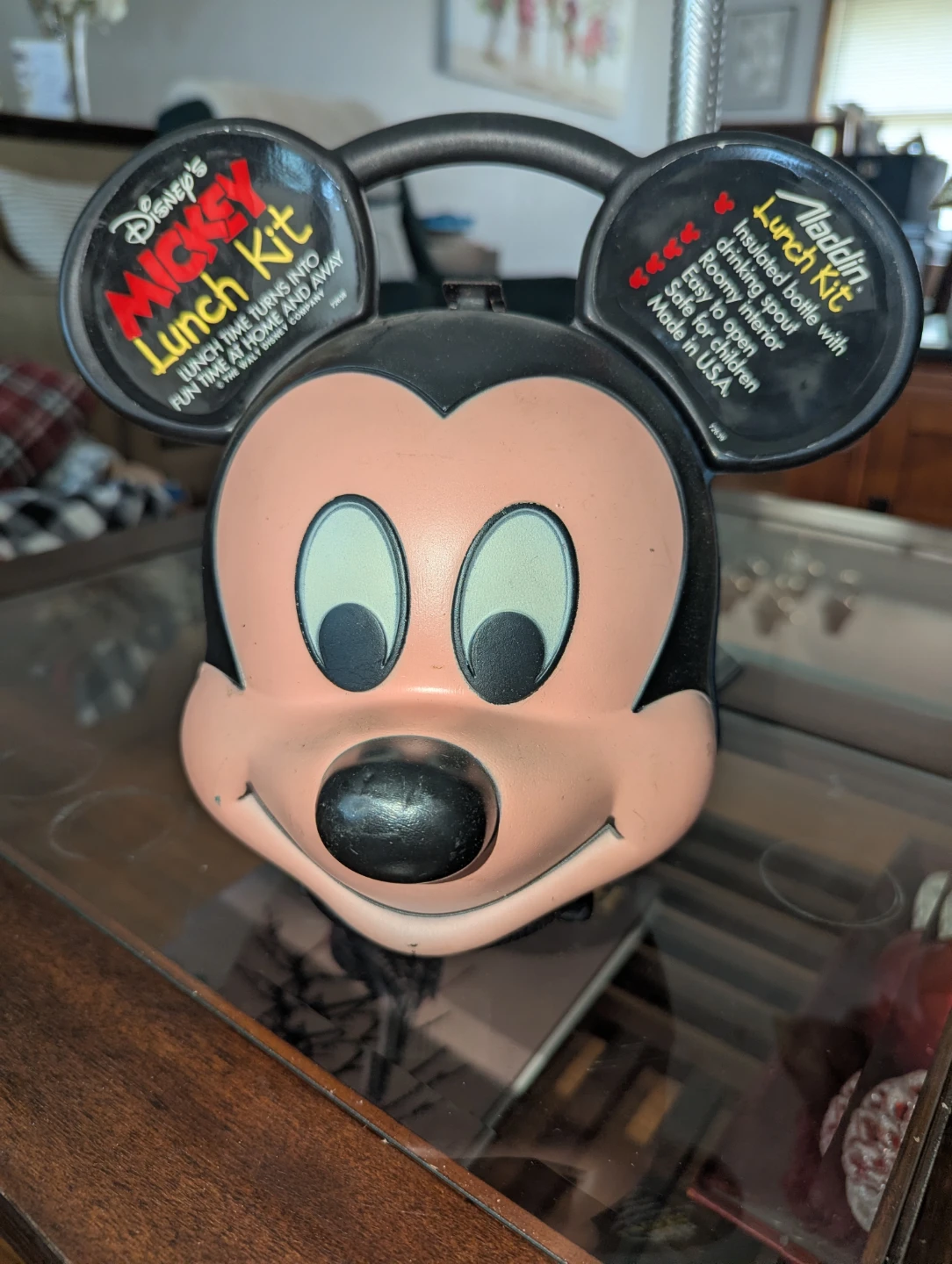 Disney Mickey Mouse Aladdin Lunch Kit with Drinking Spout