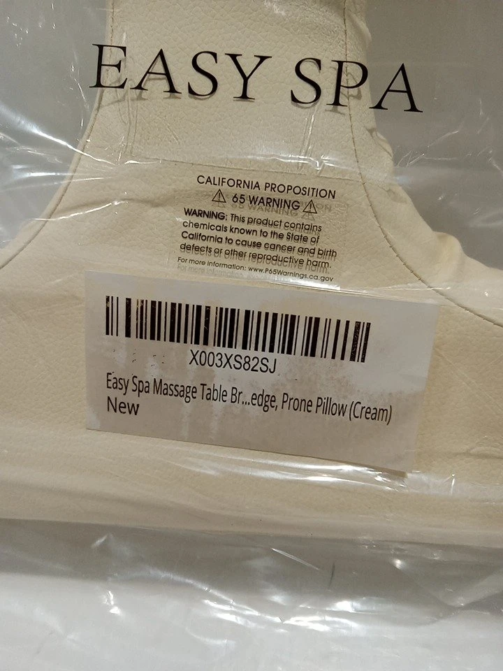 Easy Spa Massage Table Prone Pillow Cream - photo 4