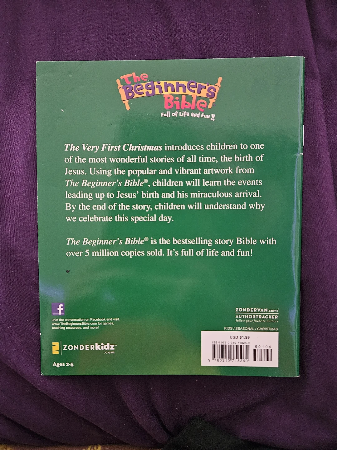 The Beginner's Bible: The Very First Christmas Book - photo 2