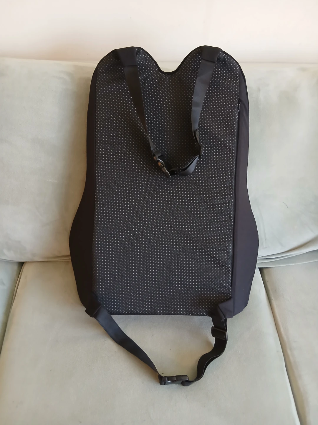 Black Lumbar Support Pillow