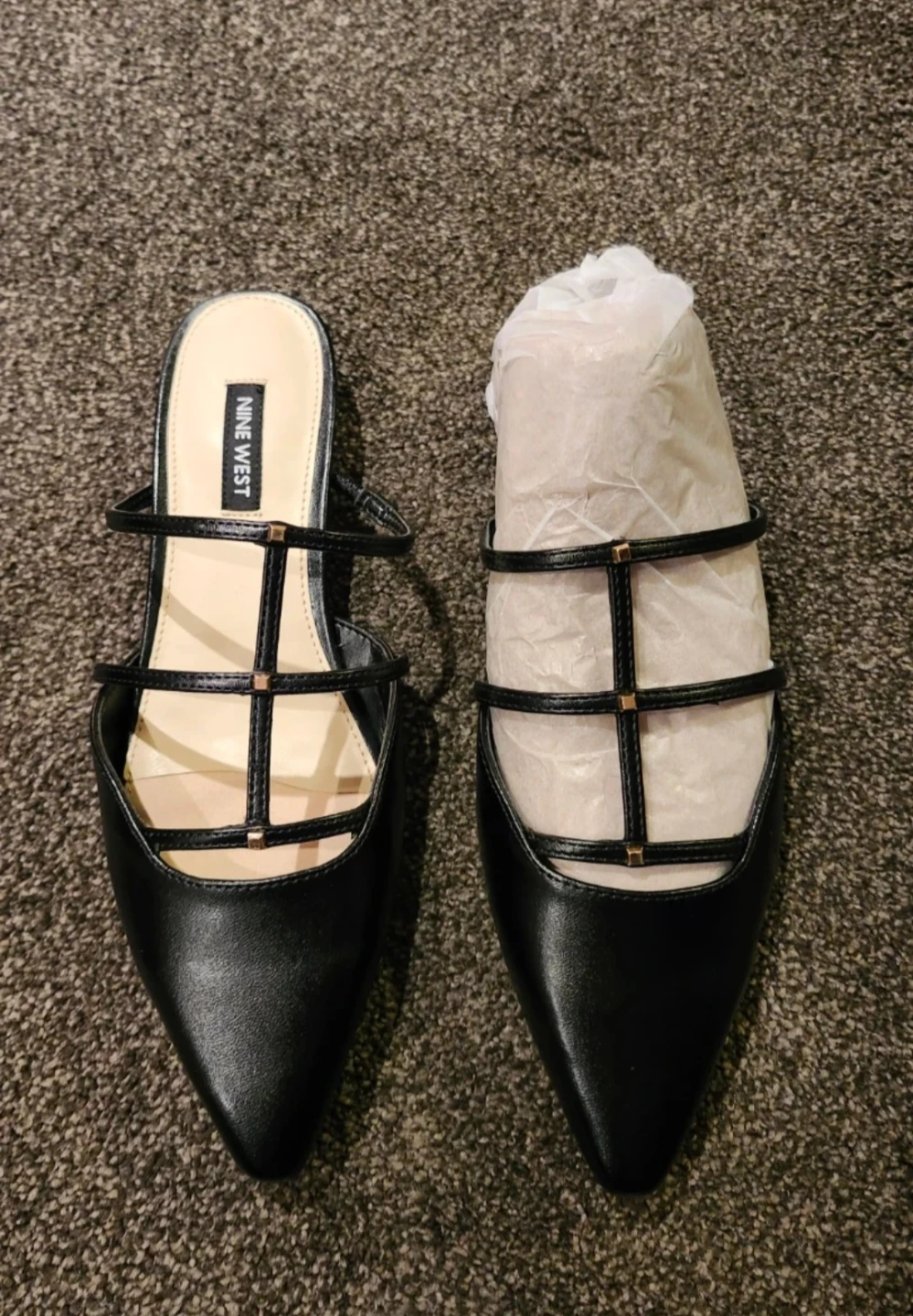Nine West Black Mule Flats - photo 3