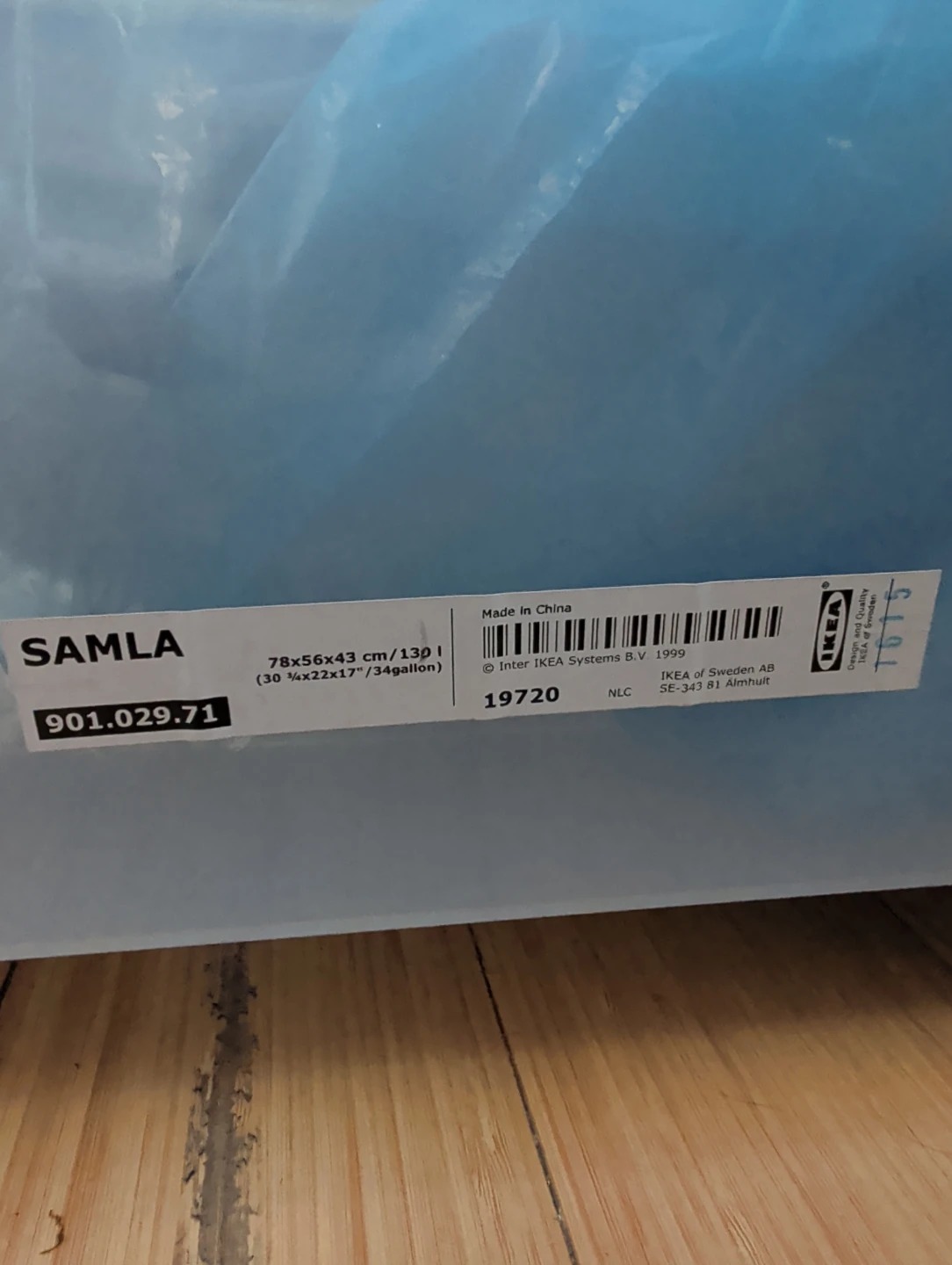 IKEA SAMLA Storage Box - photo 2