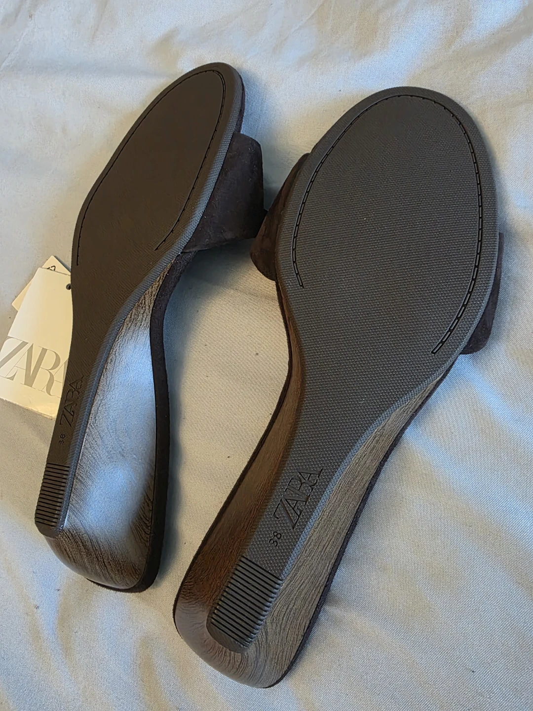 ZARA Wedge Sandals - Size 38 - photo 2