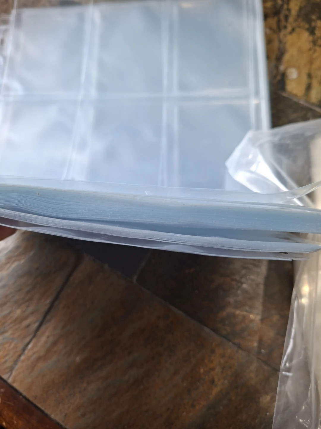 Lot of Plastic Trading Card Sleeves and Pages - photo 3