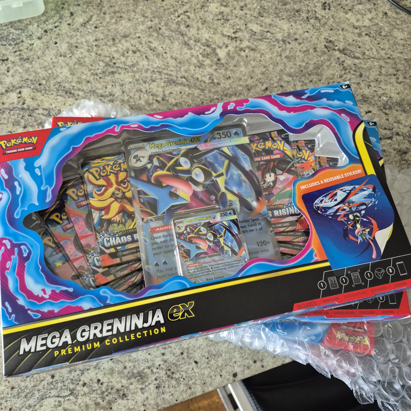 Pokémon Mega Greninja EX Premium Collection Trading Card Game