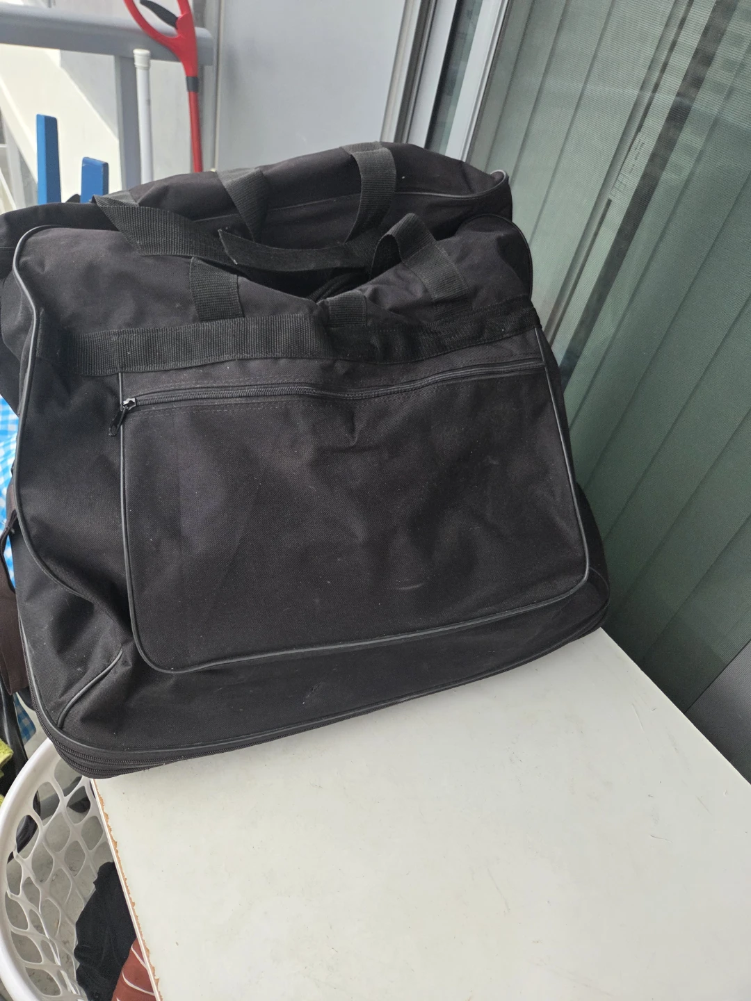 Black Rolling Duffel Bag - photo 2