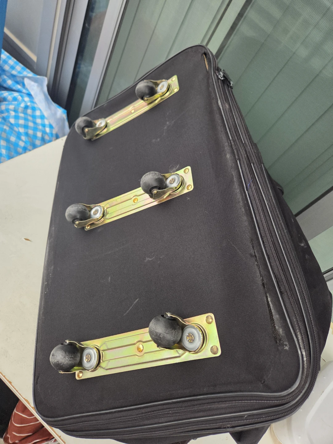 Black Rolling Duffel Bag - photo 3
