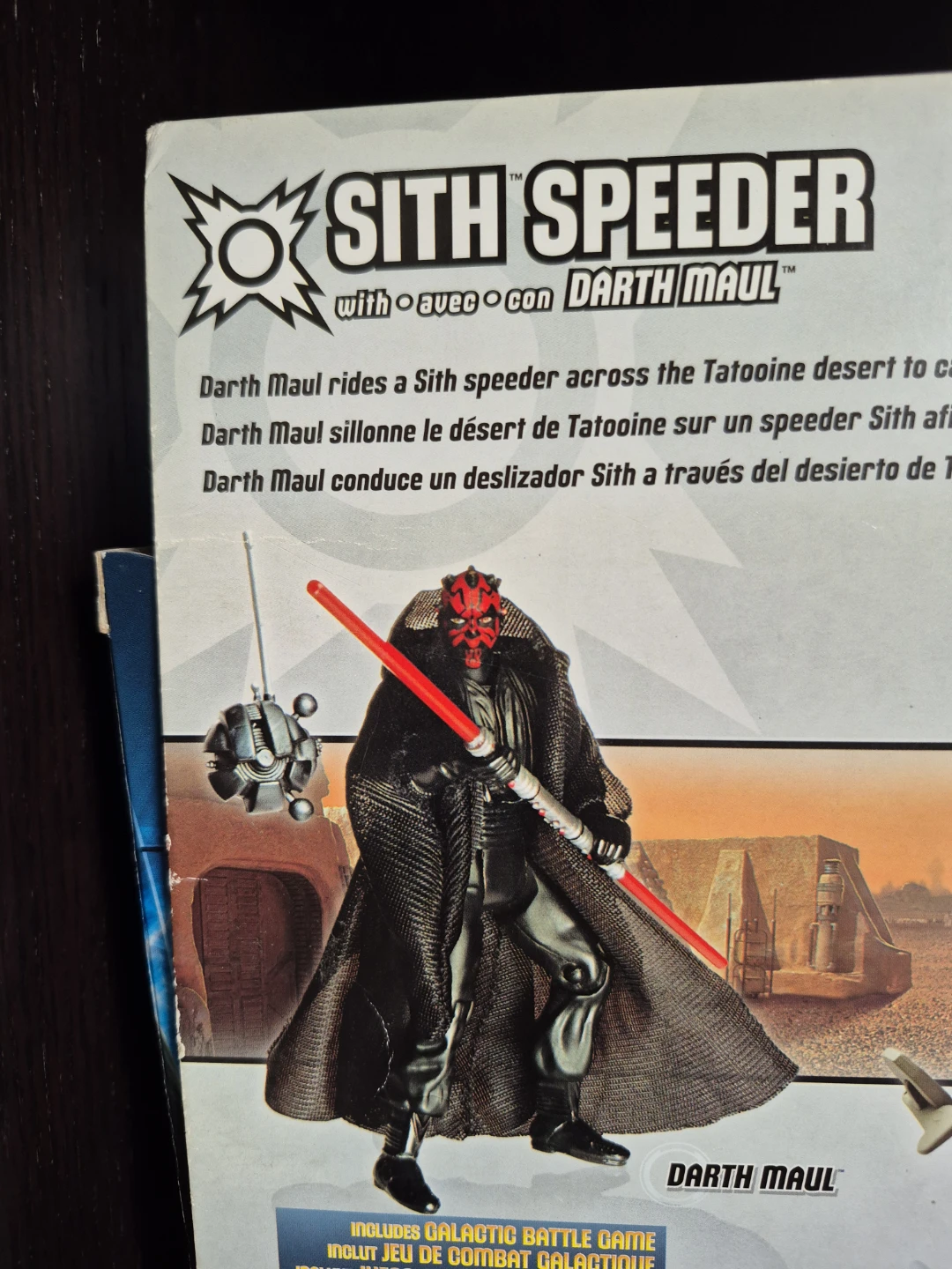 Star Wars Sith Speeder with Darth Maul - photo 2