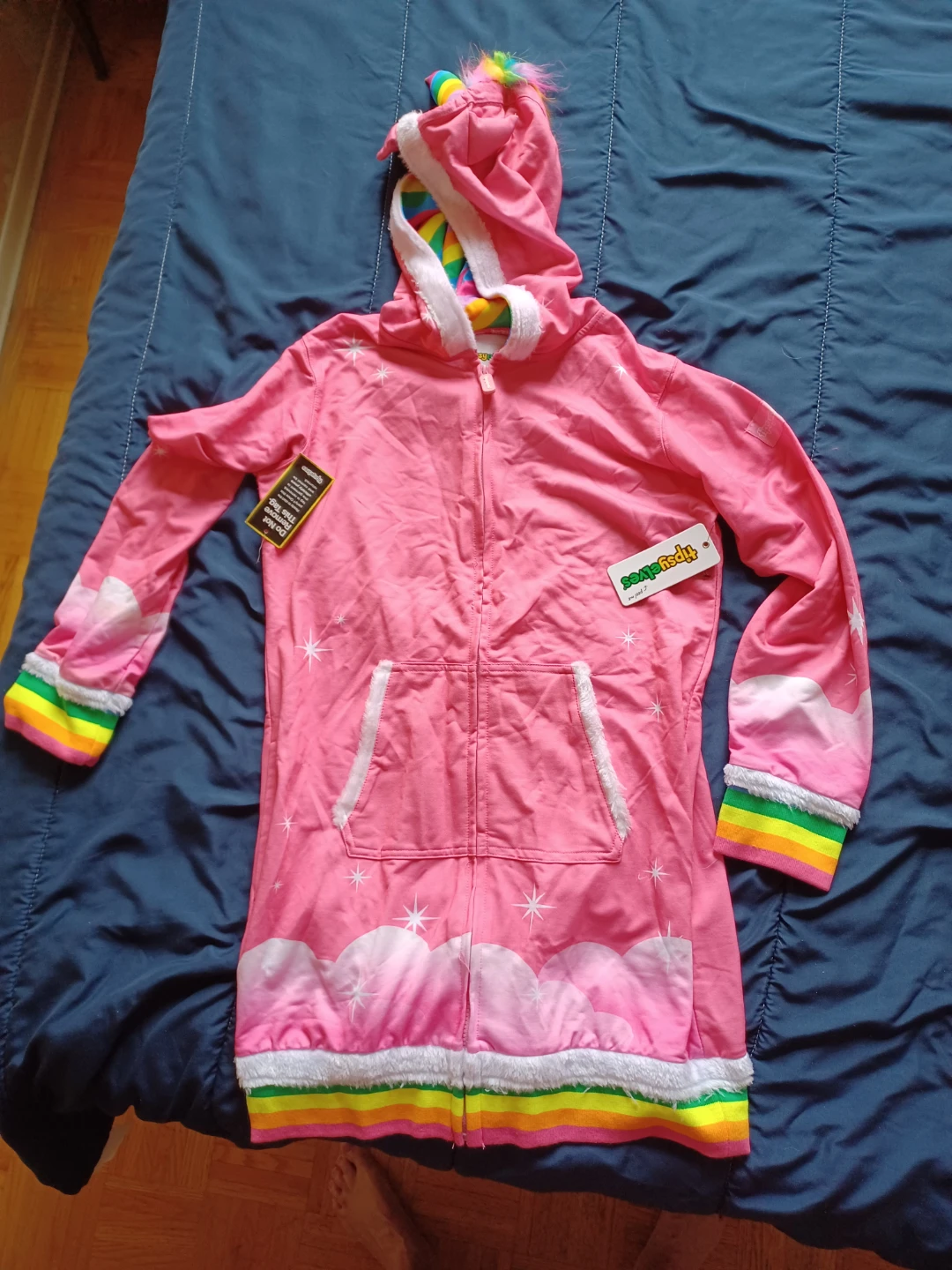 Tipsy Elves Unicorn Zipper Hoodie