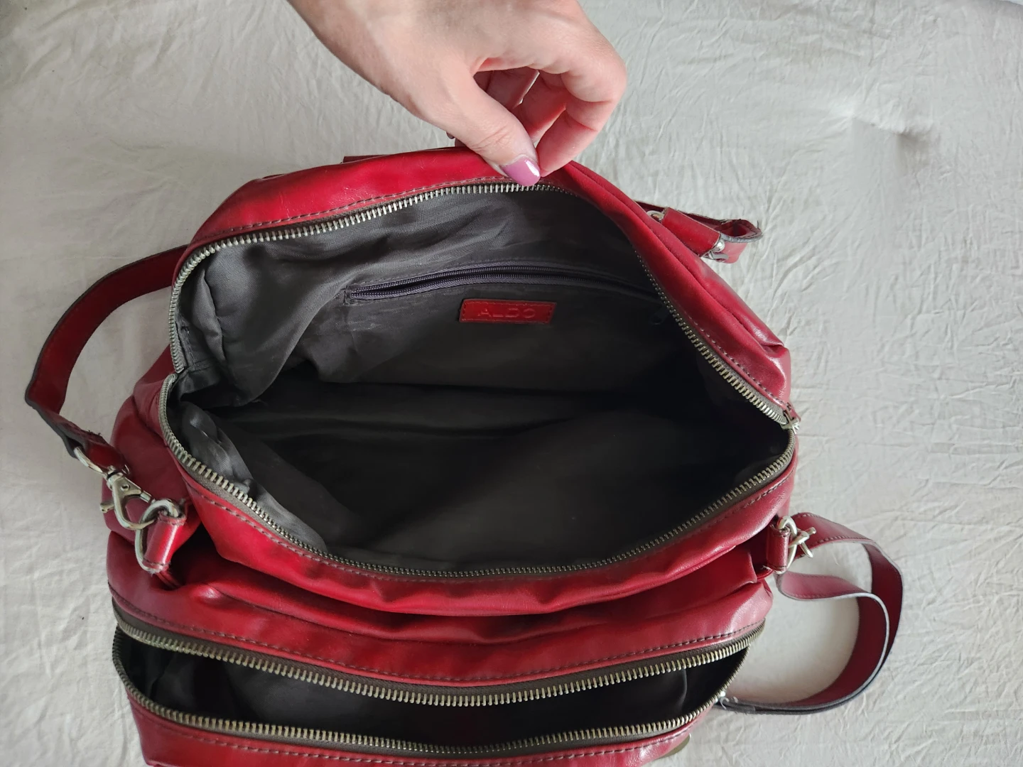 Red Aldo Shoulder Bag - photo 5
