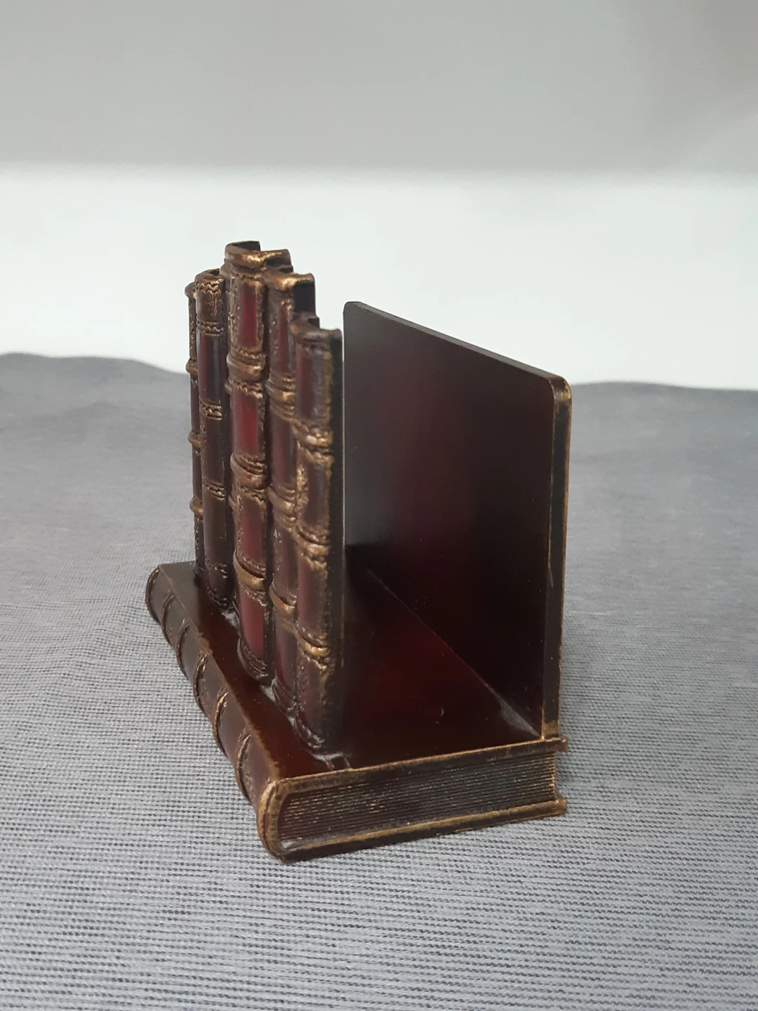 Book style antique red letter rack - photo 2