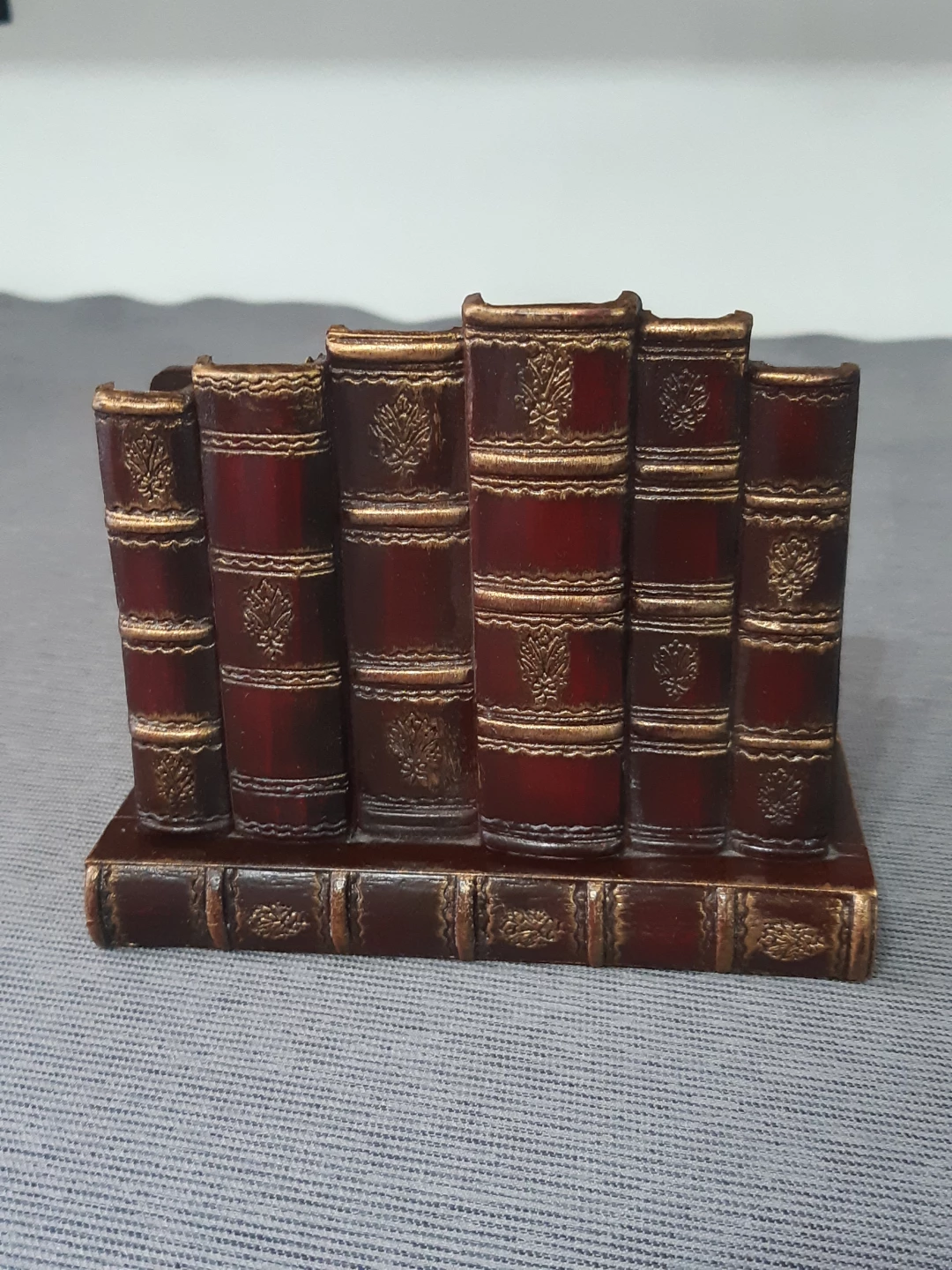 Book style antique red letter rack - photo 5