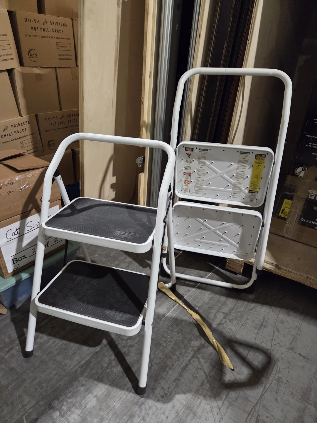 2-Step Folding Step Stool Ladder - photo 2