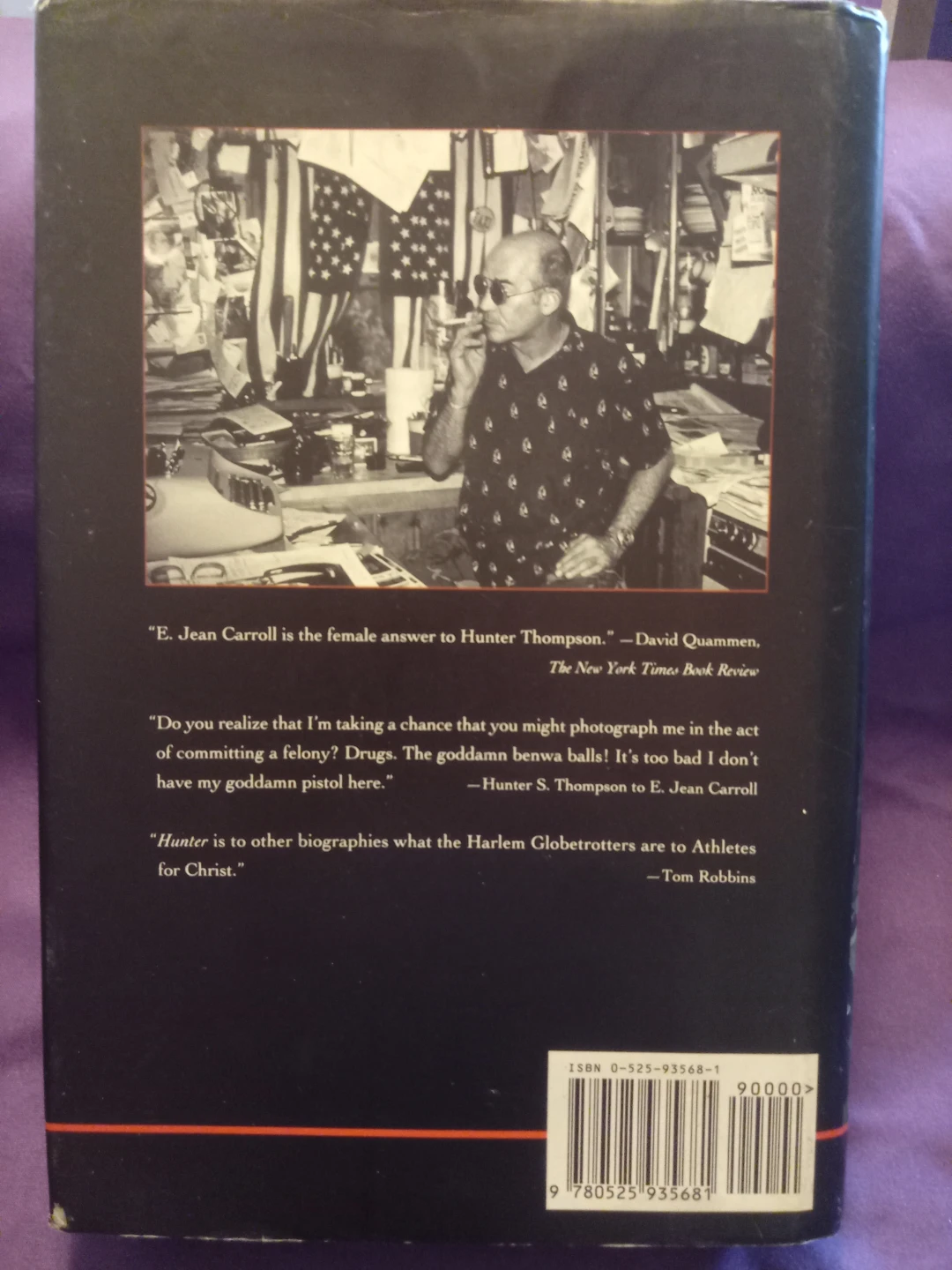 Hunter S. Thompson by E. Jean Carroll Book - photo 2