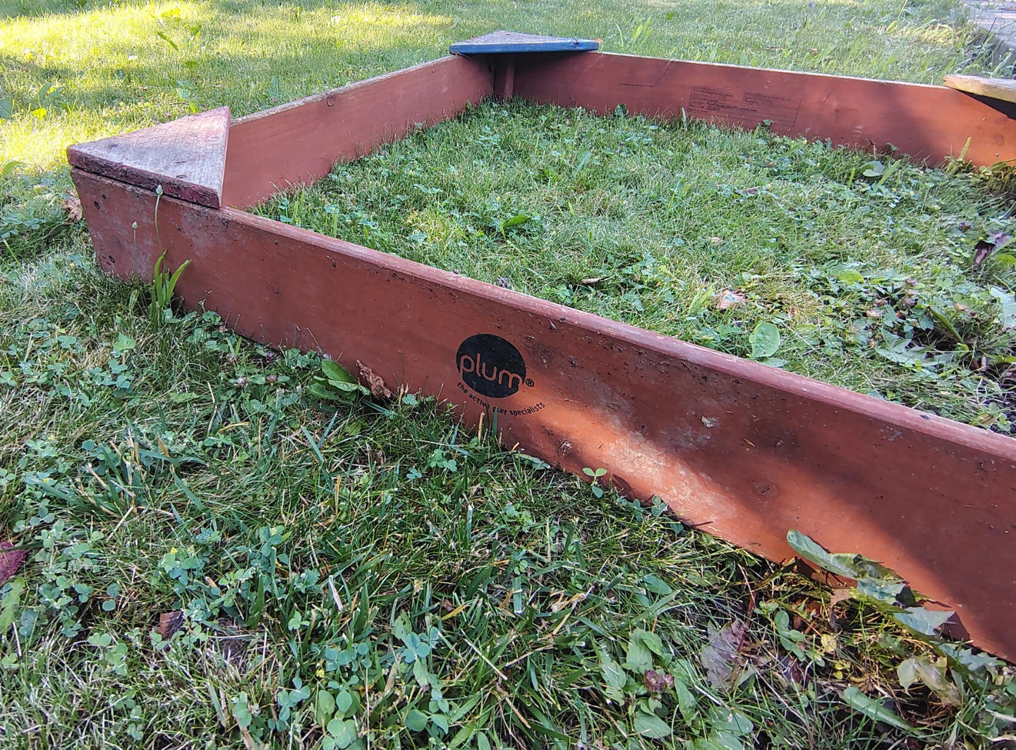 Plum Products Wooden Sandbox