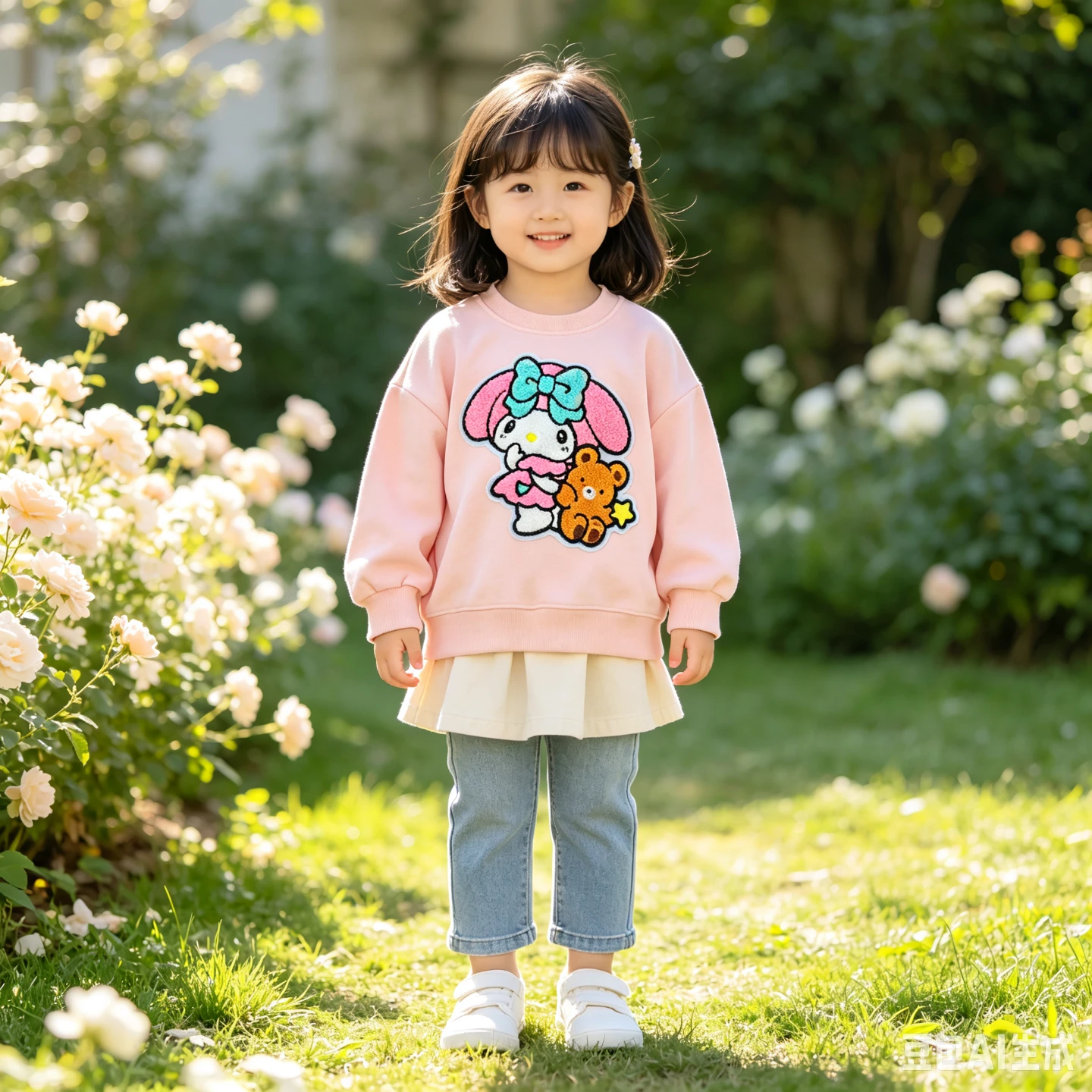 Pink My Melody & Bear Sweatshirt