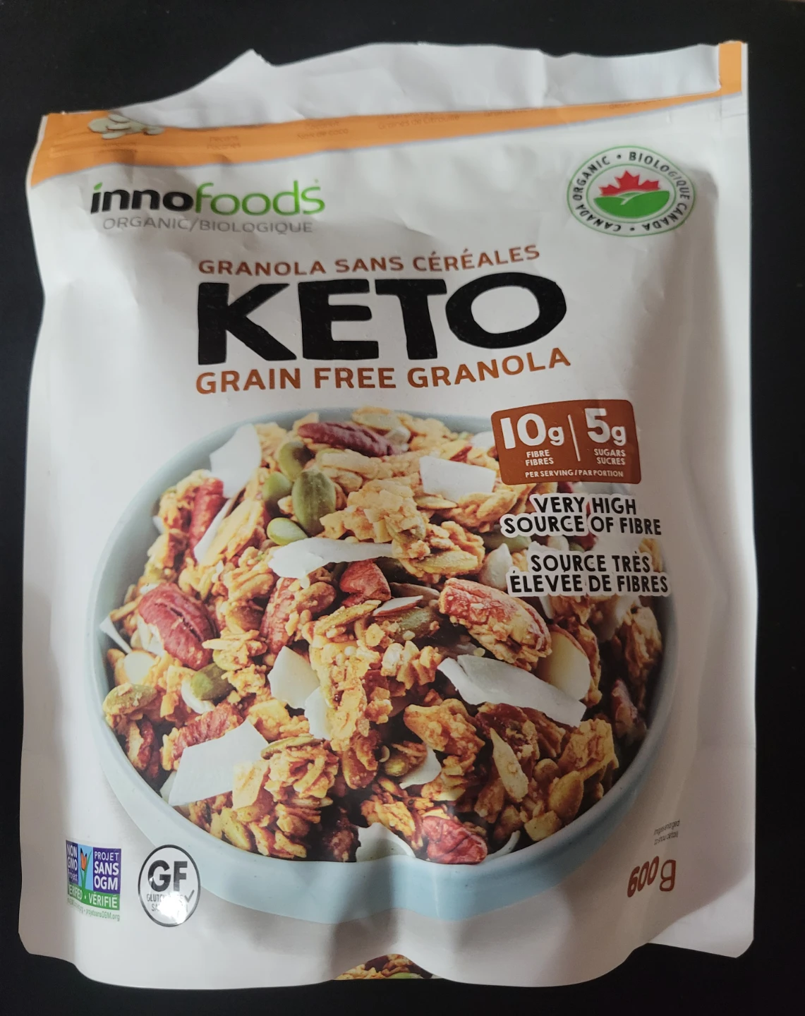 InnoFoods Keto Grain Free Granola 600g