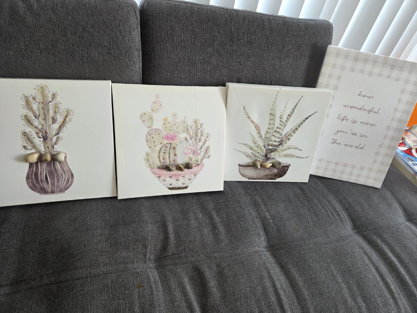 Cactus and Succulent Wall Art Set - photo 2
