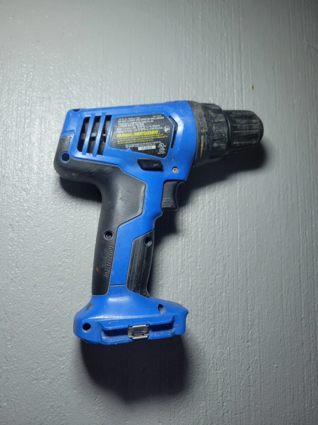 20V Mastercraft Cordless Drill Lithium-ion - photo 2