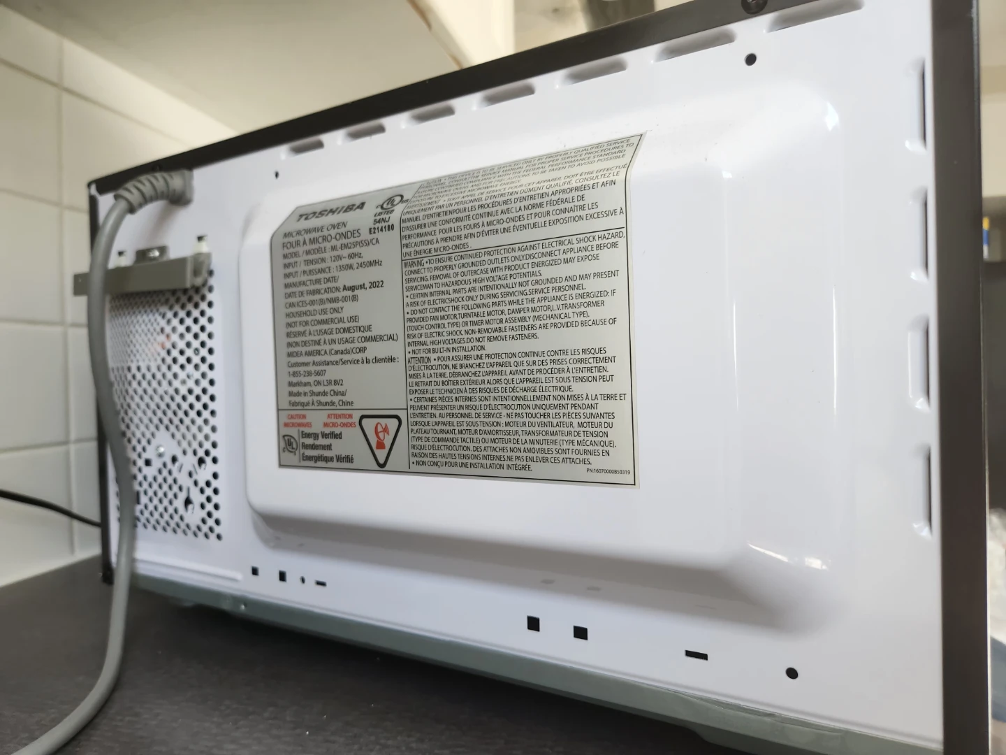 Toshiba Microwave - photo 4