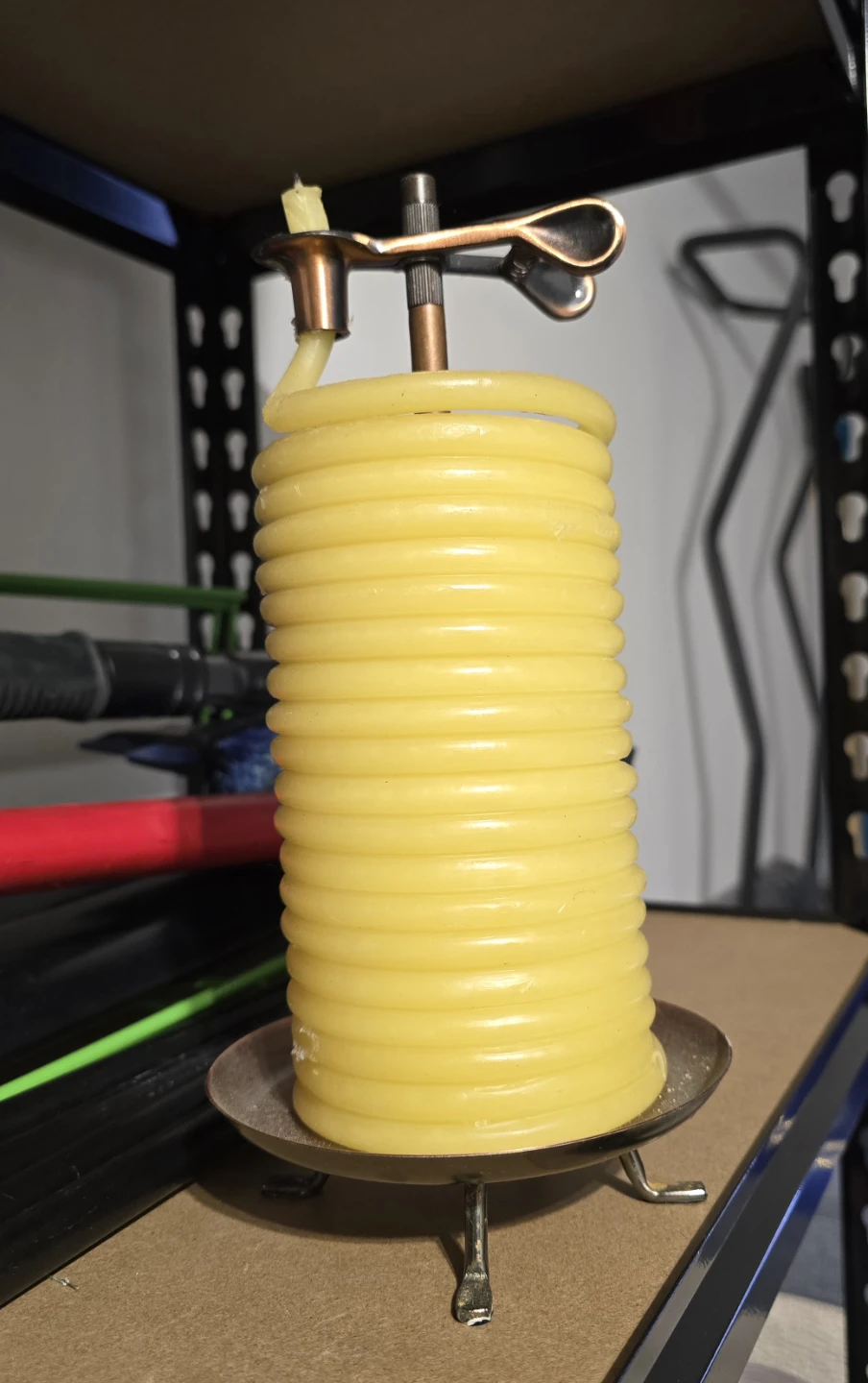 Candle by The Hour BeesWax candle