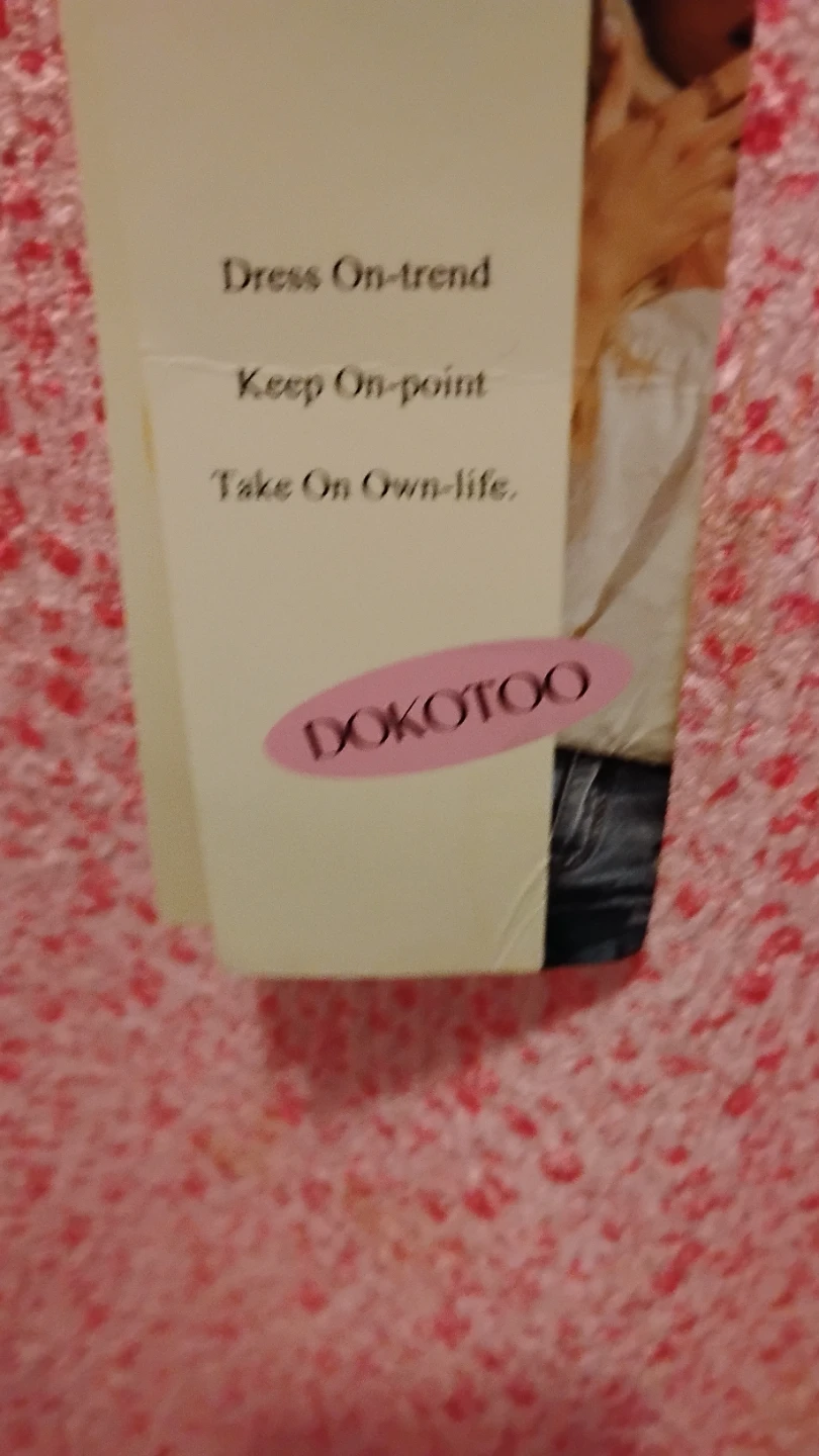 DOKOTOO Pink Floral Puff Sleeve Top - photo 2