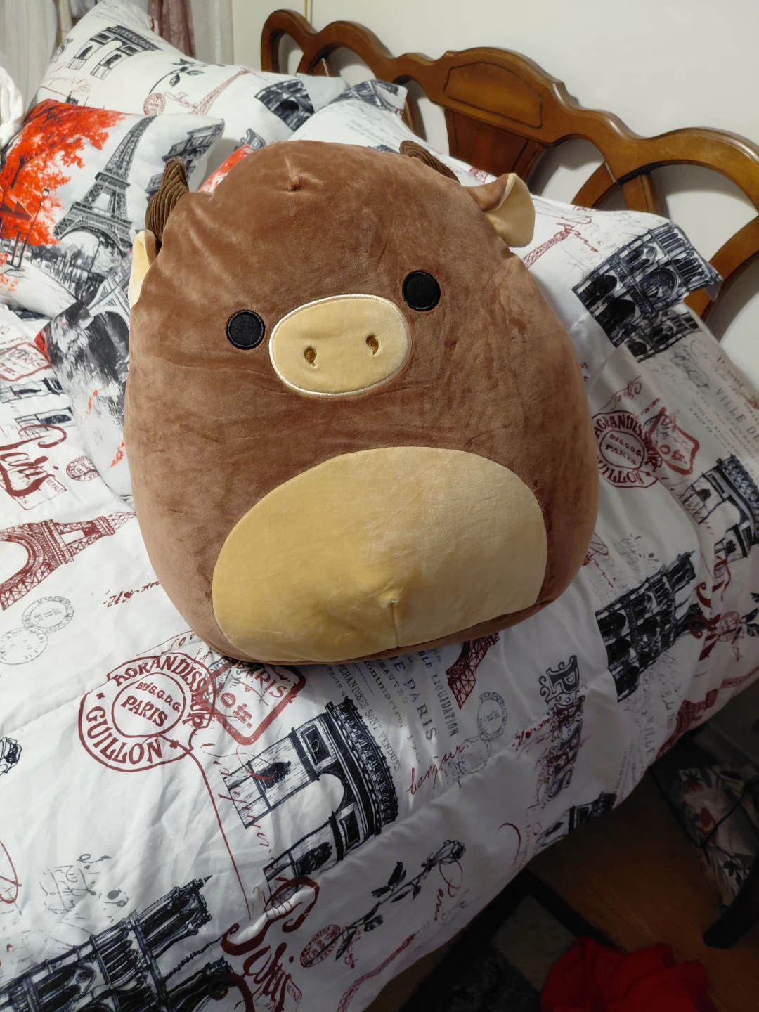 Brown Bull Plush Toy