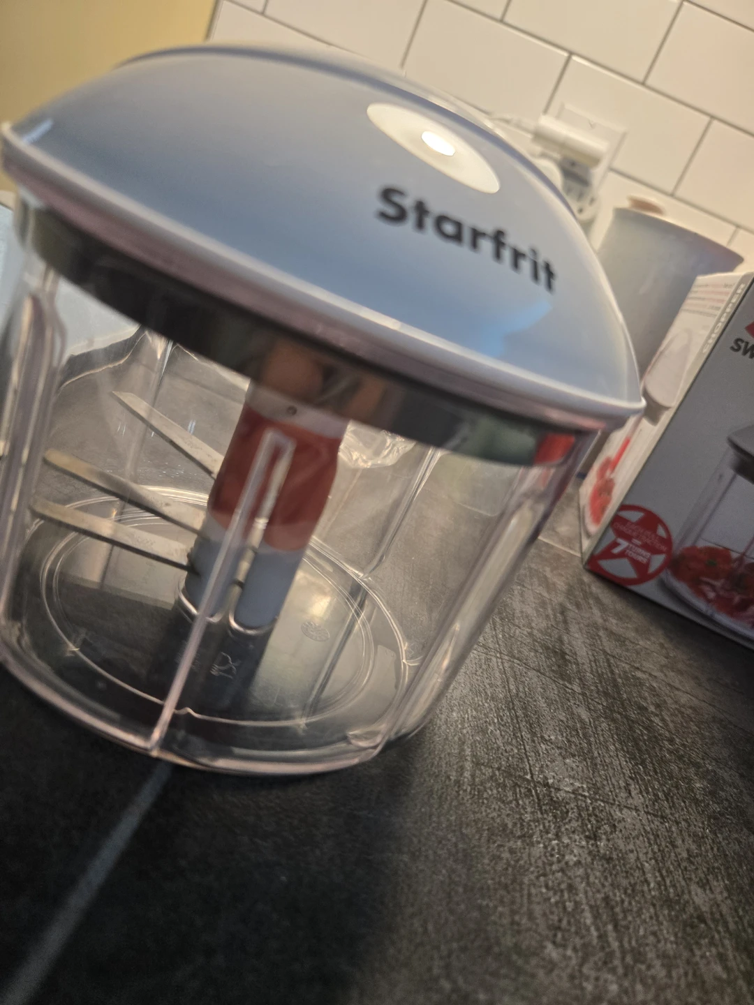 Starfrit Swizzz Prozzz Manual Food Chopper - photo 2