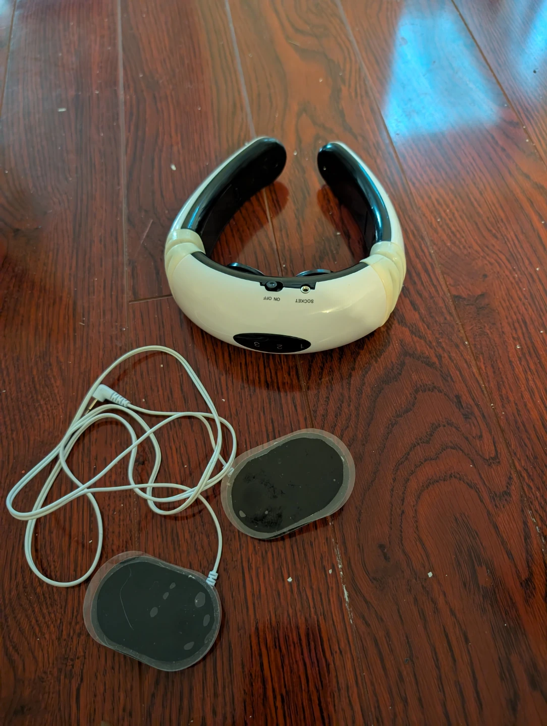 Electric Neck Massager with Electrode Pads