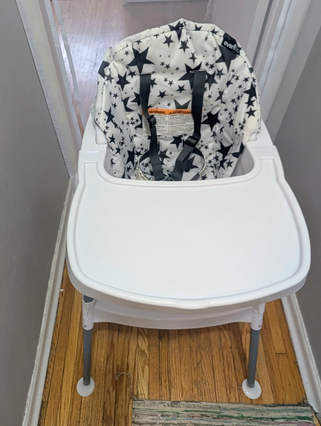 Evenflo High Chair with Star Print Seat - photo 2
