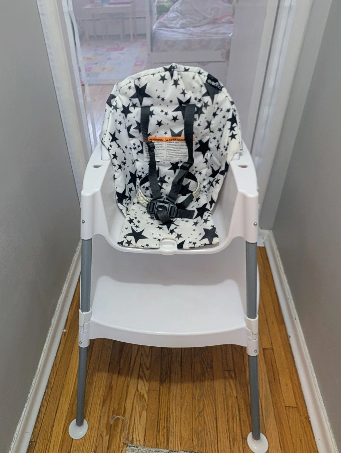 Evenflo High Chair with Star Print Seat - photo 3