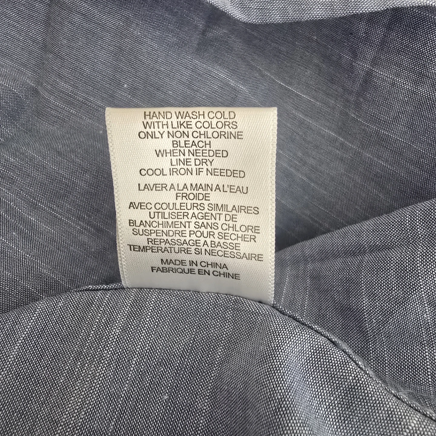 Equipment Femme Blue Chambray Shirt Dress M/M - photo 5